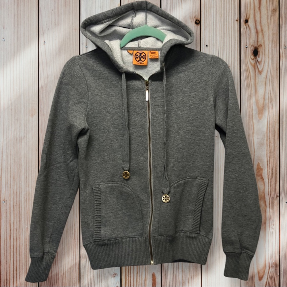 Tory Burch Gray Jacket Size Xs